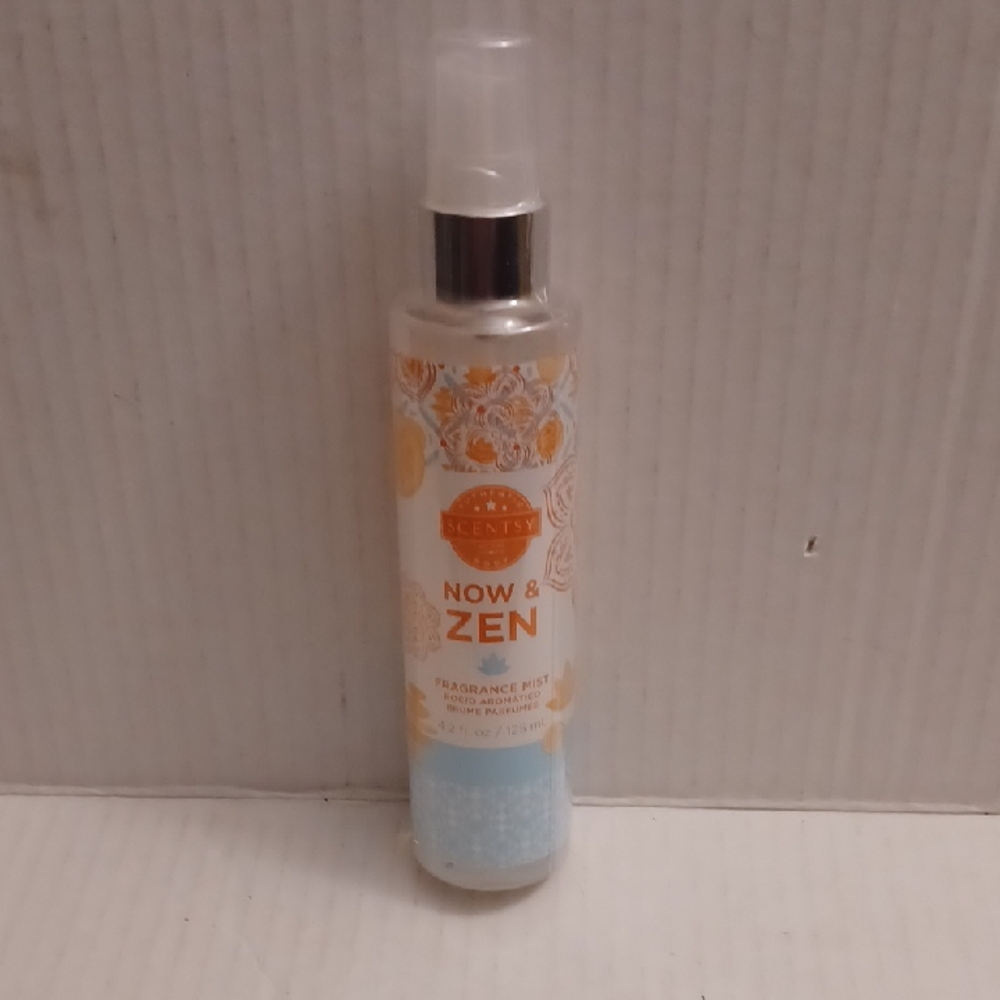 4/$40 New "Now & Zen" Scentsy Fragrance Mist - Sealed